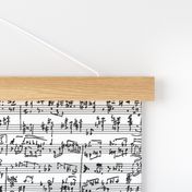 Hand Written Sheet Music // Small