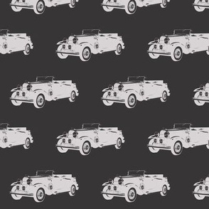 Classic Car in Grey - Small (2.5")