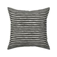 Stripes Grunge Pencil Charcoal  White & Black