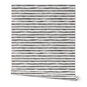 Stripes Grunge Pencil Charcoal  Black & White