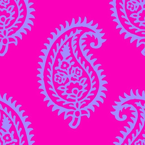 PAISLEY POP - PINK/LILAC