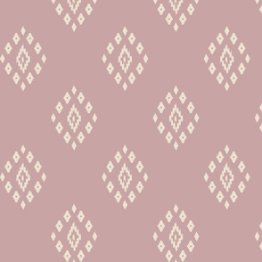 Ikat - Mauve