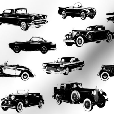 Vintage Cars  // Large (4")