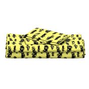 Vintage Cars on Yellow // Large (4")