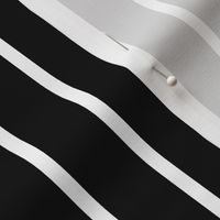 Thin Stripes White on Black Vertical