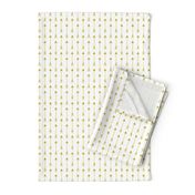 Arrows Gold on White Vertical Solid