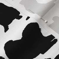 Pug Silhouettes // Large 