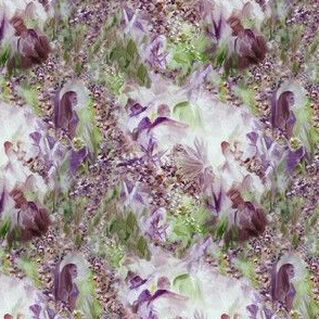 DRSC4 - Surreal Antebellum Landscape in Lavender - Green - Large