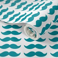 mustache-teal