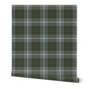 Douglas tartan, 6" weathered greys