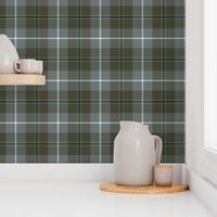 Douglas tartan, 6" weathered greys