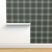 Douglas tartan, 6" weathered greys