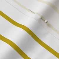 Thin Stripes Gold on White Vertical