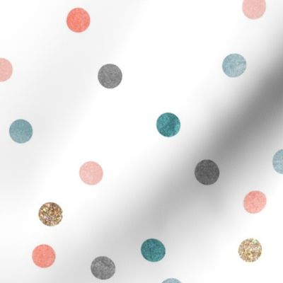 Glitter polka dots (MED) 