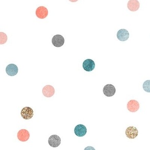 Glitter polka dots (MED) 