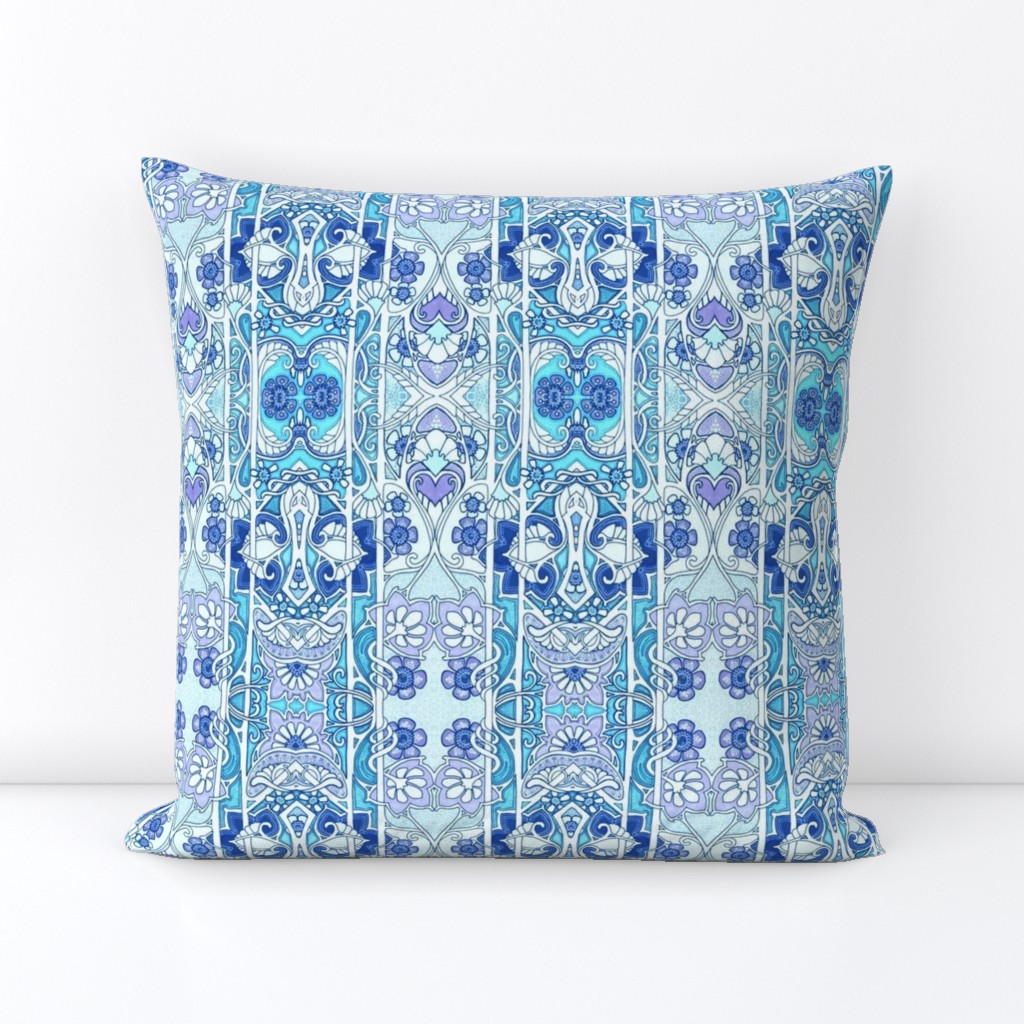 Love is an Art Nouveau Thing (blue)