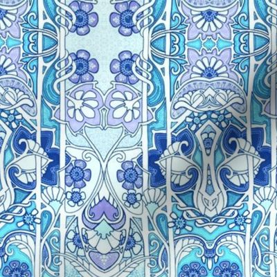 Love is an Art Nouveau Thing (blue)