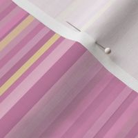 Pink and Yellow Narrow Horizontal Stripe