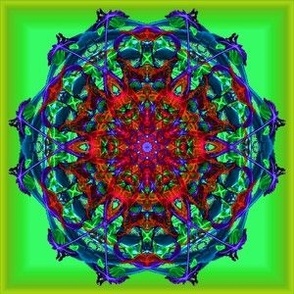 Mandala 1 green