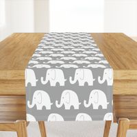 Jumbo Elephant on Grey