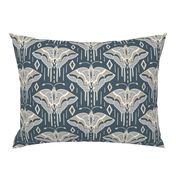 La maison des papillons - Butterflies Custom Blue Grey & Tan 1 