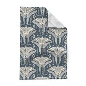 La maison des papillons - Butterflies Custom Blue Grey & Tan 1 