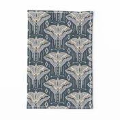 La maison des papillons - Butterflies Custom Blue Grey & Tan 1 