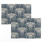 La maison des papillons - Butterflies Custom Blue Grey & Tan 2