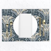 La maison des papillons - Butterflies Custom Blue Grey & Tan 2