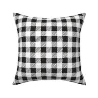 Black White Buffalo Plaid