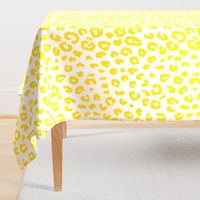 summer leopard in yellow