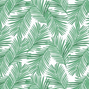 palm print green tropical palms summer trendy palm springs retro summer vibes