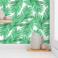 tropical palm print summer tropic exotic summer green trendy palms