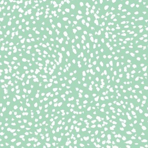 painted dots palms palm tree green botanical tropical print