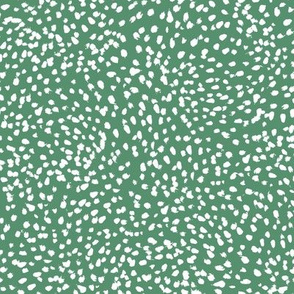 palm print dots coordinate green mint painted dots plants hand-painted wallpaper