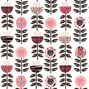 scandi flowers blooms florals flowers pink coral girls room girls bedding sweet girls flowers