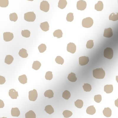 dots painted dots frosted almond brown pale nursery baby ids