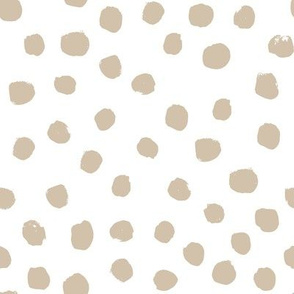 dots painted dots frosted almond brown pale nursery baby ids