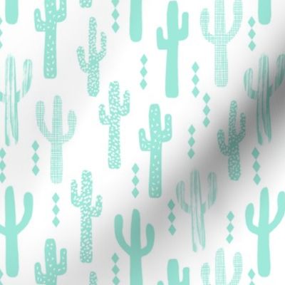 cactus mint southwest baby mint nursery summer