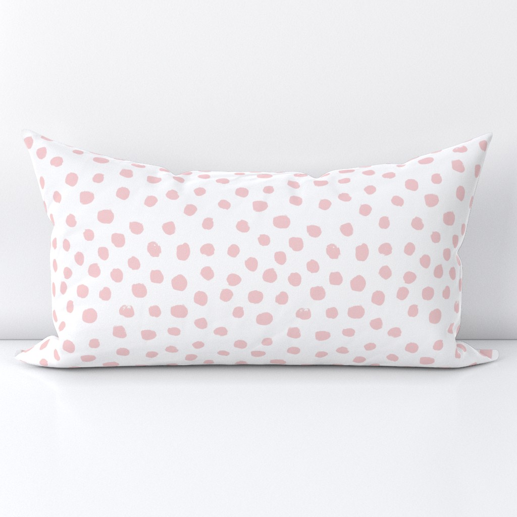 dots pink pale pink pastel pink kids nursery baby nursery baby girl