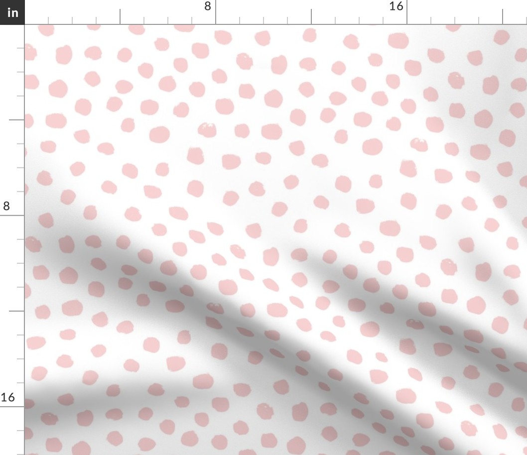 dots pink pale pink pastel pink kids nursery baby nursery baby girl