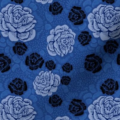 Rose Remix - blue/denim/black