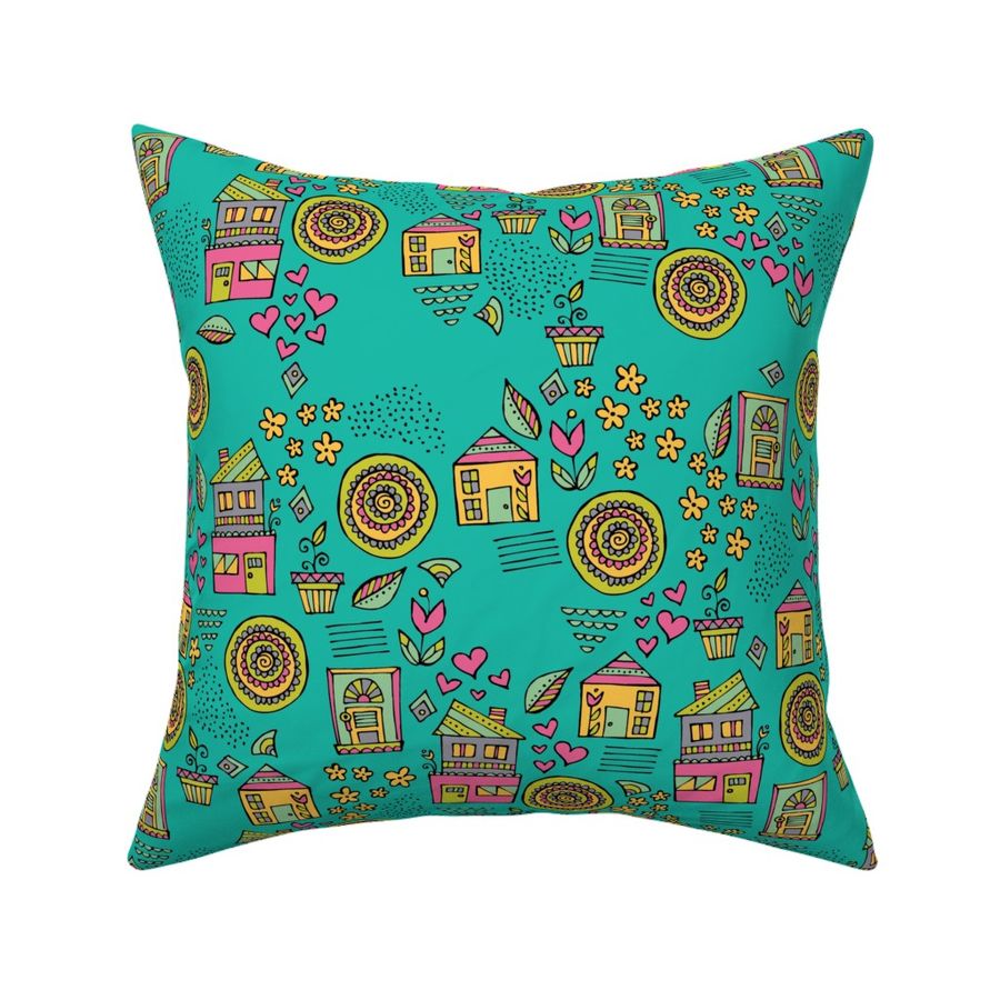 home sweet homes - Spoonflower