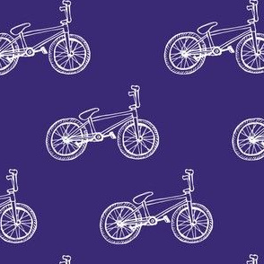 Purple BMX bikes 