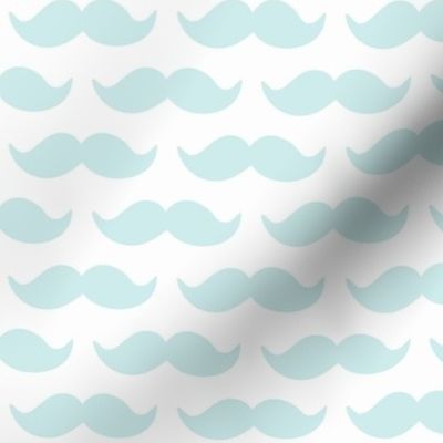 mustache-light blue