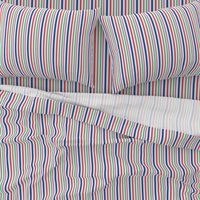 Stripes White/Multi-Colored