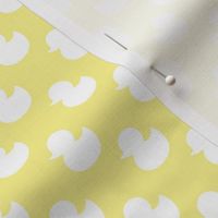 Ducky Silhouettes // Drover Yellow