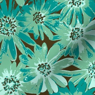 surf teal anenomes