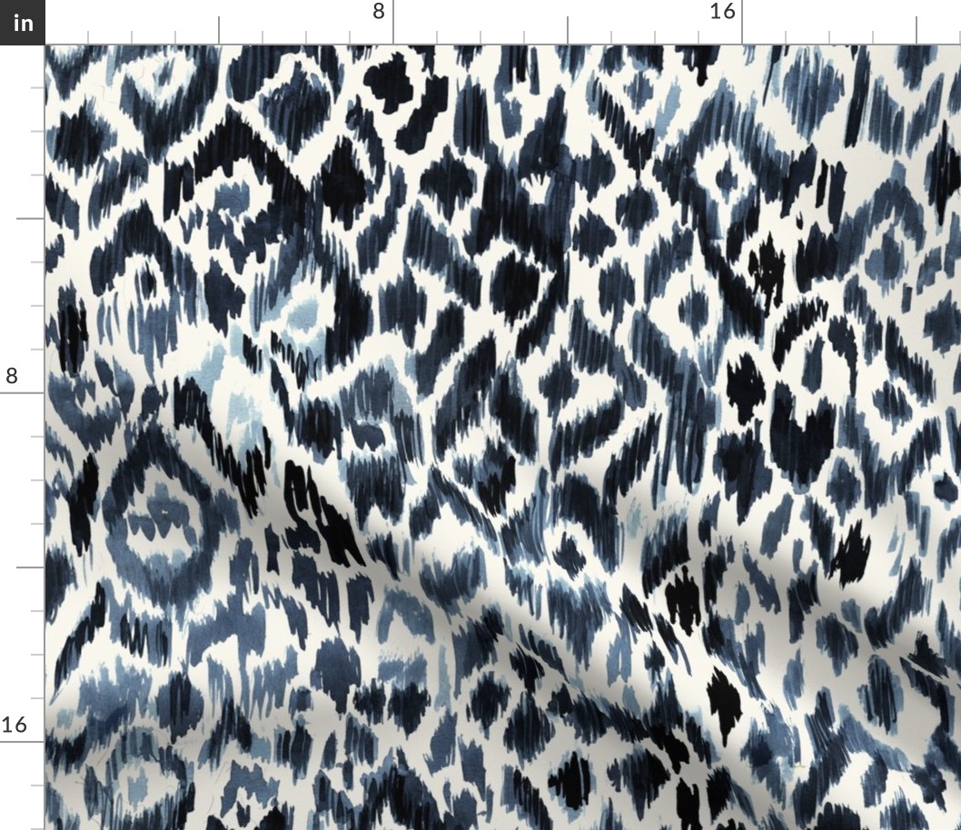 Indigo Tribal Leopard