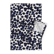 Inky Indigo Dots